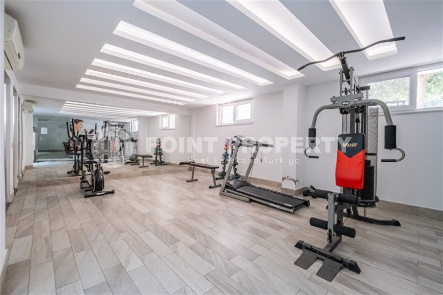 Стильная 60 м²  квартира с мебелью в центре Аланьи, рядом с пляжем Клеопатры-id-8780-фото-9