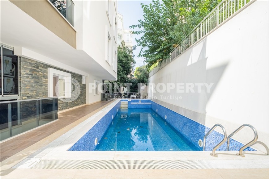 Стильная 60 м²  квартира с мебелью в центре Аланьи, рядом с пляжем Клеопатры-id-8780-фото-11