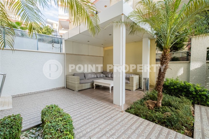 Стильная 60 м²  квартира с мебелью в центре Аланьи, рядом с пляжем Клеопатры-id-8780-фото-12