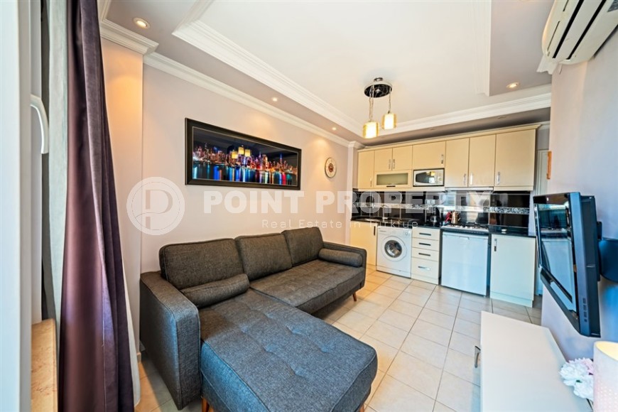 Furnished apartment 50 m² in the center of Alanya, near Cleopatra beach-id-8781-photo-1