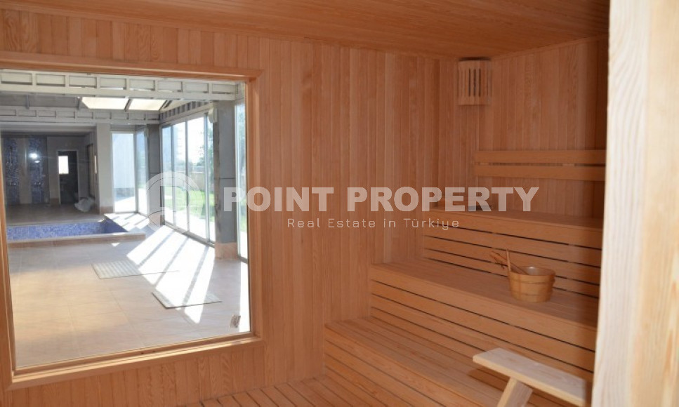 Ухоженная двухкомнатная квартира, 70м², в элитном комплексе в 250м от моря в Кестеле, Алания-id-1686-фото-9