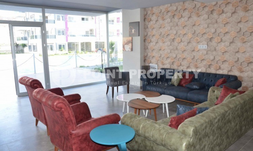 Ухоженная двухкомнатная квартира, 70м², в элитном комплексе в 250м от моря в Кестеле, Алания-id-1686-фото-12