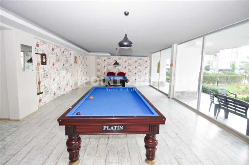 Ухоженная двухкомнатная квартира, 70м², в элитном комплексе в 250м от моря в Кестеле, Алания-id-1686-фото-14