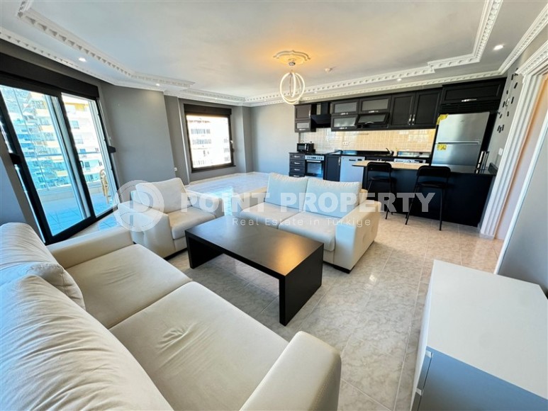 Роскошная квартира 125 м² с видом на море в центре Махмутлара-id-8796-фото-3