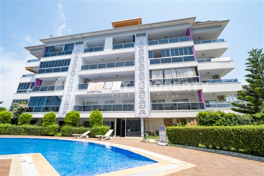 Ухоженная двухкомнатная квартира, 70м², в элитном комплексе в 250м от моря в Кестеле, Алания-id-1686-фото-22