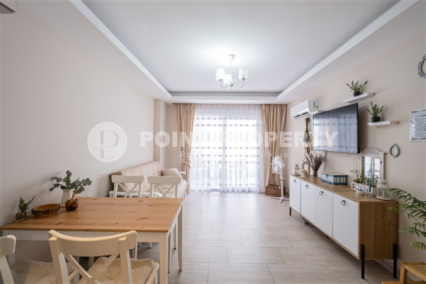 Ухоженная двухкомнатная квартира, 70м², в элитном комплексе в 250м от моря в Кестеле, Алания-id-1686-фото-26