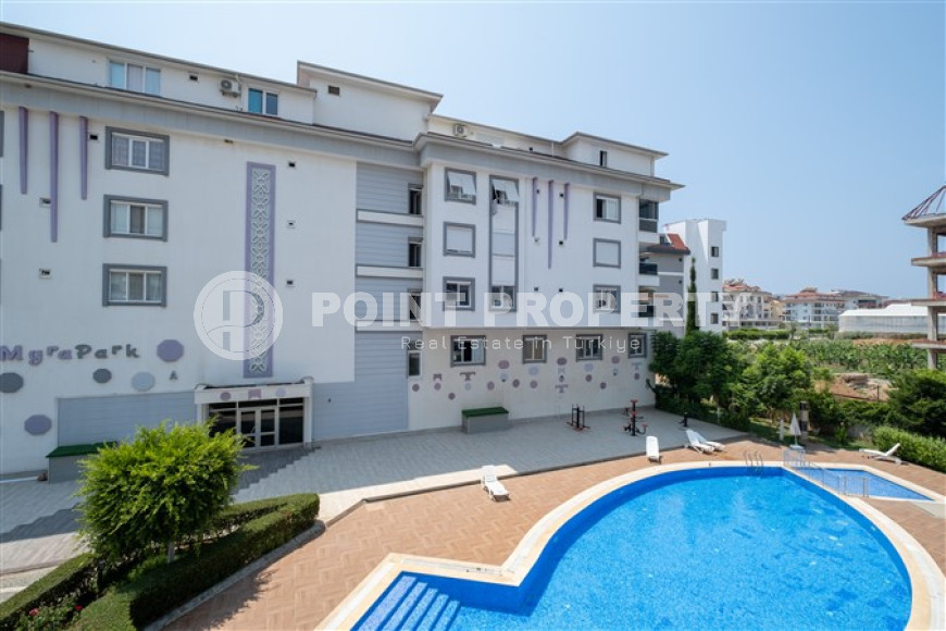 Ухоженная двухкомнатная квартира, 70м², в элитном комплексе в 250м от моря в Кестеле, Алания-id-1686-фото-28