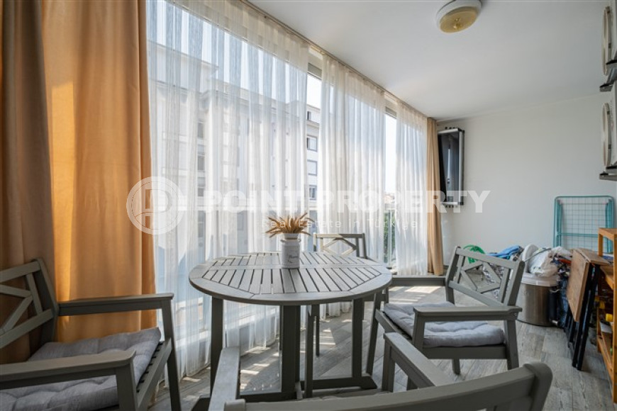 Ухоженная двухкомнатная квартира, 70м², в элитном комплексе в 250м от моря в Кестеле, Алания-id-1686-фото-29