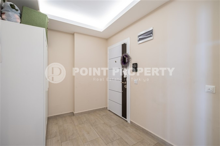 Ухоженная двухкомнатная квартира, 70м², в элитном комплексе в 250м от моря в Кестеле, Алания-id-1686-фото-33