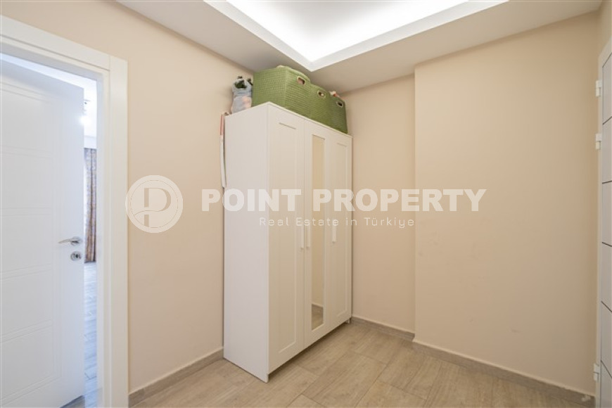 Ухоженная двухкомнатная квартира, 70м², в элитном комплексе в 250м от моря в Кестеле, Алания-id-1686-фото-34