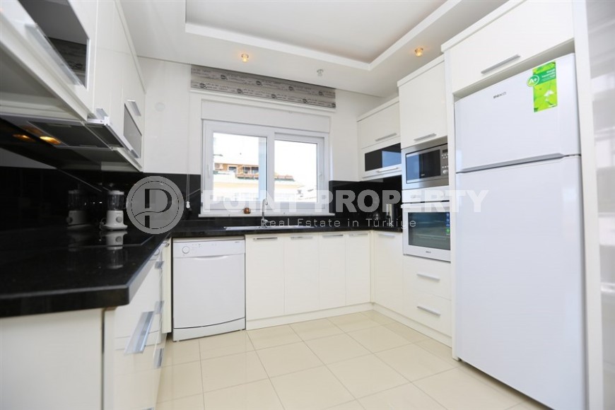 Меблированный дуплекс 142 м² в центре Аланьи с видом на море-id-8823-фото-5