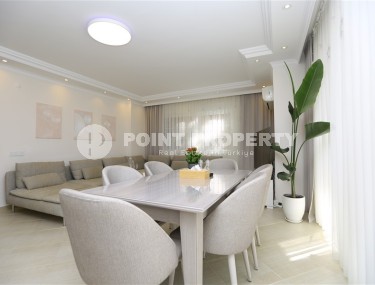 Уютная квартира 90 м² с мебелью в районе Хасбахче, Аланья-id-8826-фото-4