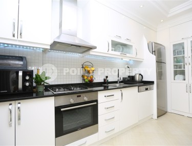 Уютная квартира 90 м² с мебелью в районе Хасбахче, Аланья-id-8826-фото-5