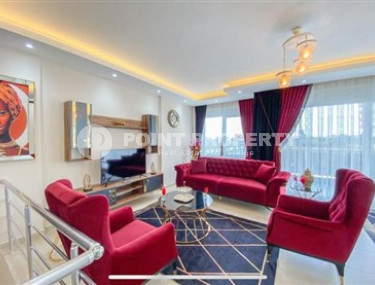 Уютный дуплекс 3+1, 150м², с выходом в сад в комплексе с бассейном, в 500м от моря в Кестеле, Алания-id-1689-фото-1