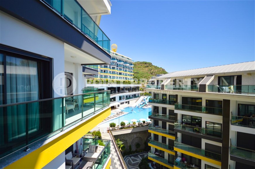 Видовая квартира 65 м² в комплексе премиум класса в шаге от моря в Каргыджаке-id-8837-фото-9