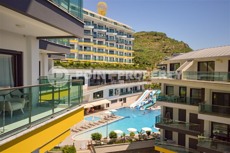 Видовая квартира 65 м² в комплексе премиум класса в шаге от моря в Каргыджаке-id-8837-фото-11