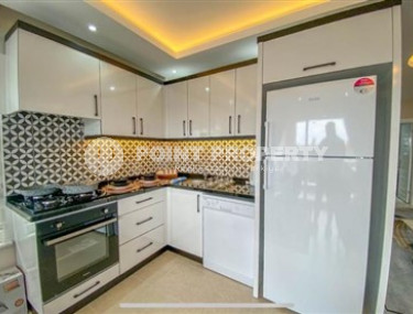 Уютный дуплекс 3+1, 150м², с выходом в сад в комплексе с бассейном, в 500м от моря в Кестеле, Алания-id-1689-фото-5