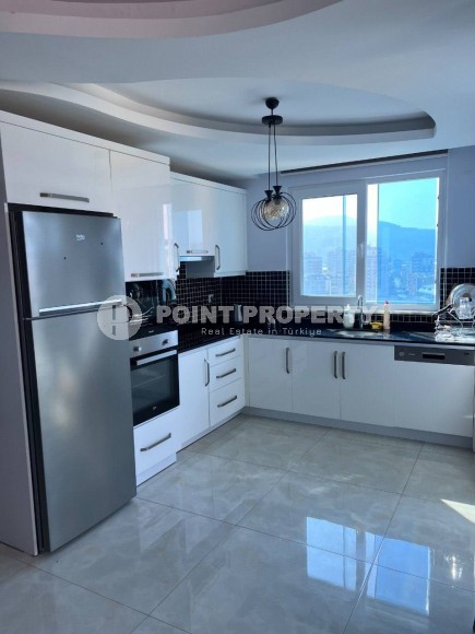 Прекрасная квартира 100 м² с видом на море в районе Махмутлар-id-8839-фото-2