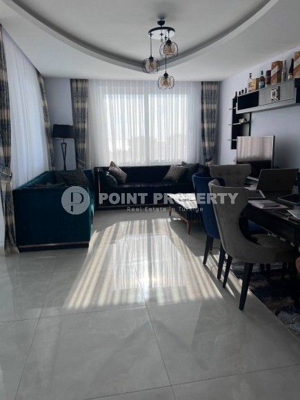 Прекрасная квартира 100 м² с видом на море в районе Махмутлар-id-8839-фото-4