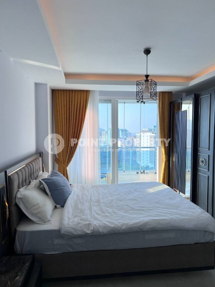 Прекрасная квартира 100 м² с видом на море в районе Махмутлар-id-8839-фото-5