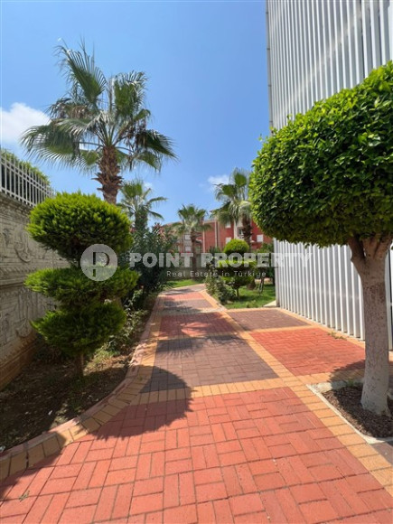 Садовый дуплекс с тремя спальнями, 135м², в резиденции на берегу реки Дим Чай в районе Кестель, Алания-id-1690-фото-2