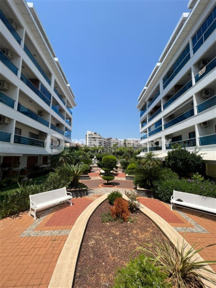 Садовый дуплекс с тремя спальнями, 135м², в резиденции на берегу реки Дим Чай в районе Кестель, Алания-id-1690-фото-4