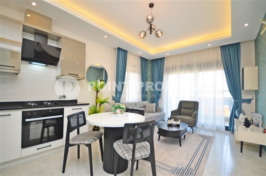 Небольшая квартира, общей площадью 46 м2, на 6-м этаже в комфортабельном жилом комплексе, введенном в эксплуатацию в 2023 году-id-7012-фото-23