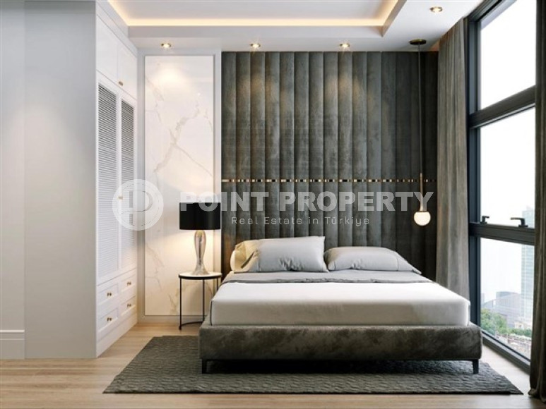 Стильные новые квартиры в 5 минутах от лучшего центрального пляжа в Газипаша. 350 метров до моря.-id-1099-фото-6