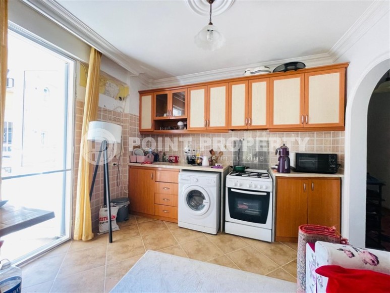 Недорогая квартира с 2 спальнями в Алании, Оба-id-8854-фото-3