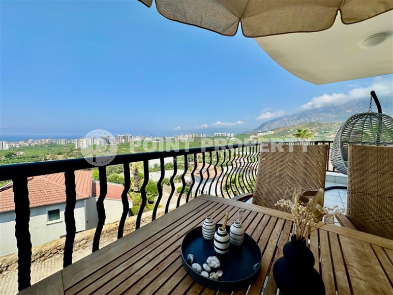 Spacious apartment 100 m² with sea view in a low-rise building in Kargicak-id-8860-photo-10