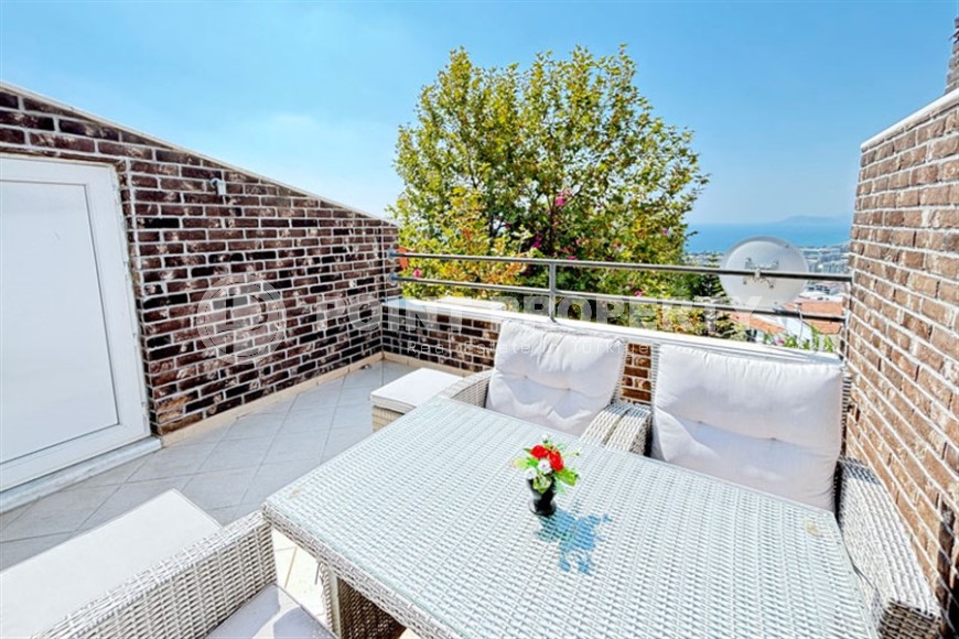 Уютный дуплекс 132 м² с видом на море в Каргыджаке-id-8862-фото-17