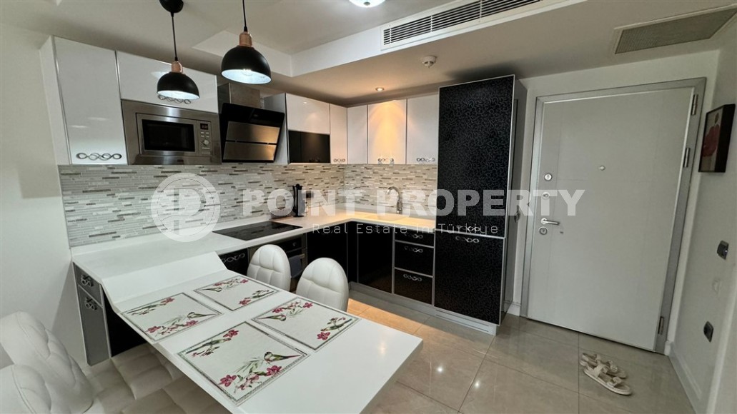 Просторная квартира 79 м² с садом и видом на море в Конаклы-id-8864-фото-4