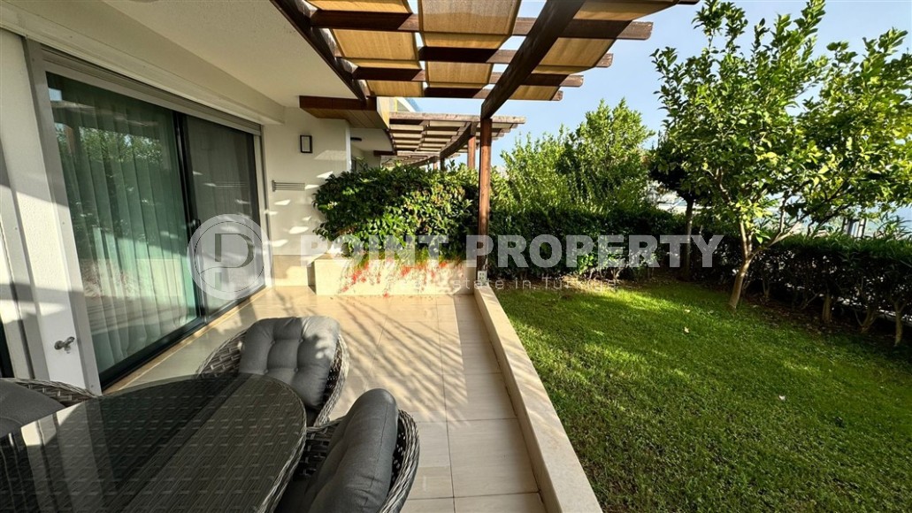 Просторная квартира 79 м² с садом и видом на море в Конаклы-id-8864-фото-9