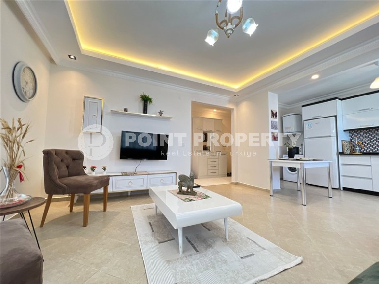 Стильная квартира 100 м² с видом на море в районе Махмутлар-id-8868-фото-3