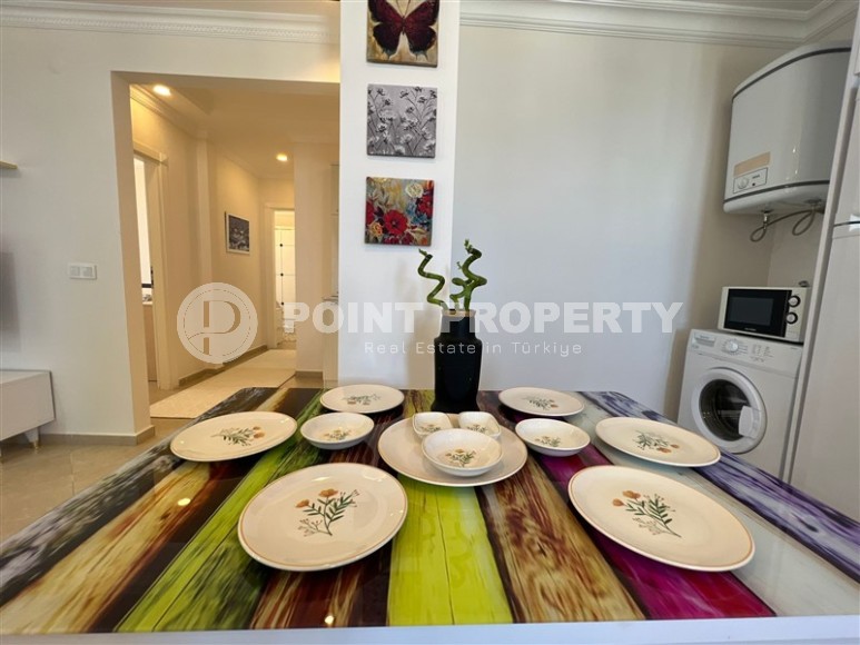 Стильная квартира 100 м² с видом на море в районе Махмутлар-id-8868-фото-8