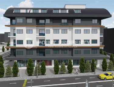 Трехкомнатный пентхаус, 120м², в доме на этапе строительства в центре Алании, 300м от моря-id-1691-фото-3