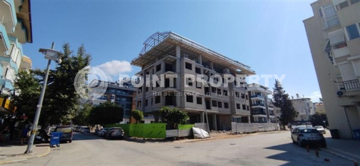 Трехкомнатный пентхаус, 120м², в доме на этапе строительства в центре Алании, 300м от моря-id-1691-фото-4