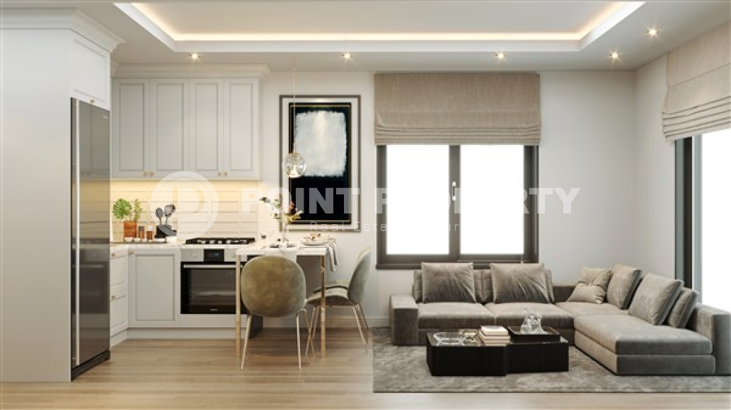 Stylish new apartments 5 minutes from the best central beach in Gazipasa. 350 meters to the sea.-id-1099-photo-10
