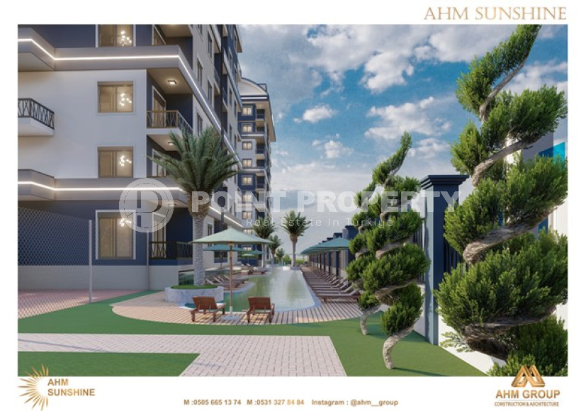 Новый масштабный проект с отельной инфраструктурой в районе Алании Паяллар по выгодной цене-id-1692-фото-6