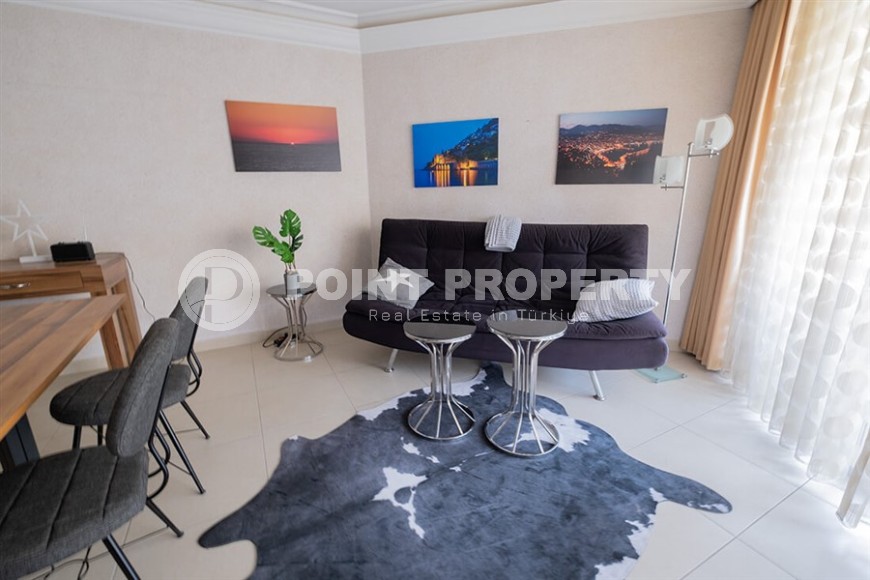 Уютная квартира 60 м² в центре Аланьи у пляжа Клеопатры-id-8881-фото-4