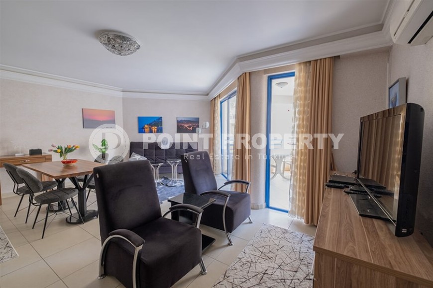 Уютная квартира 60 м² в центре Аланьи у пляжа Клеопатры-id-8881-фото-5