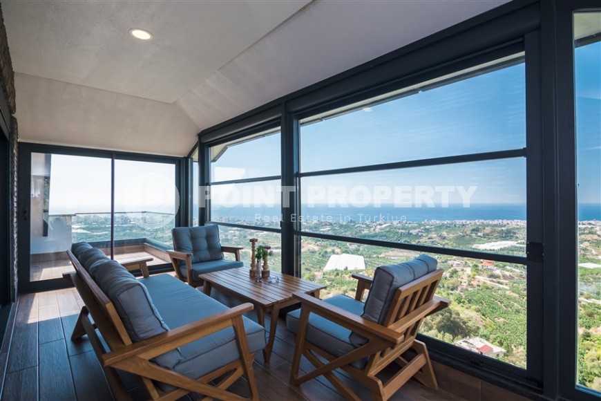 Элитная вилла 450 м² с видом на море, и гражданством в районе Кестель-id-8904-фото-15