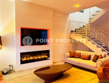Garden duplex 3+2, 180 m² with sea view in Kestel-id-8916-photo-2