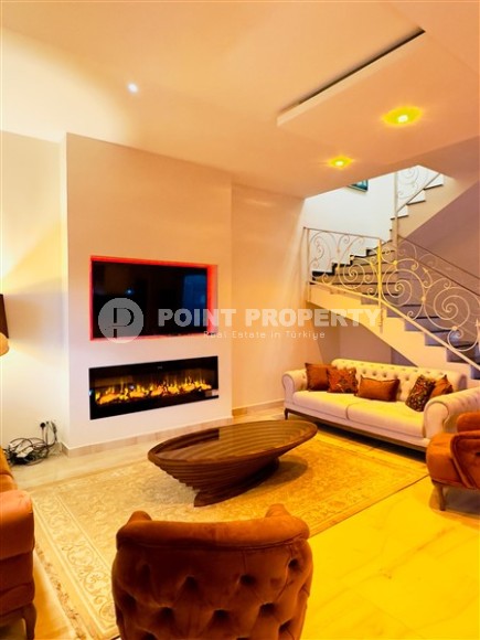 Садовый дуплекс 3+2, 180 м² с видом на море в Кестеле-id-8916-фото-2