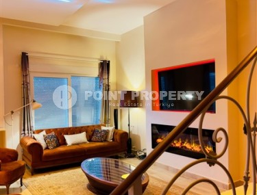 Garden duplex 3+2, 180 m² with sea view in Kestel-id-8916-photo-3