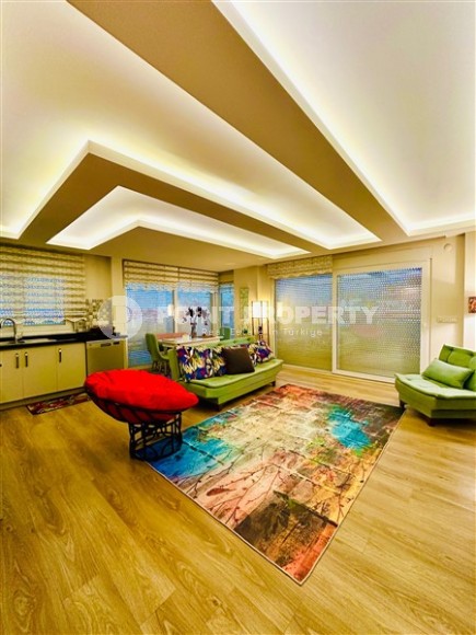 Садовый дуплекс 3+2, 180 м² с видом на море в Кестеле-id-8916-фото-9