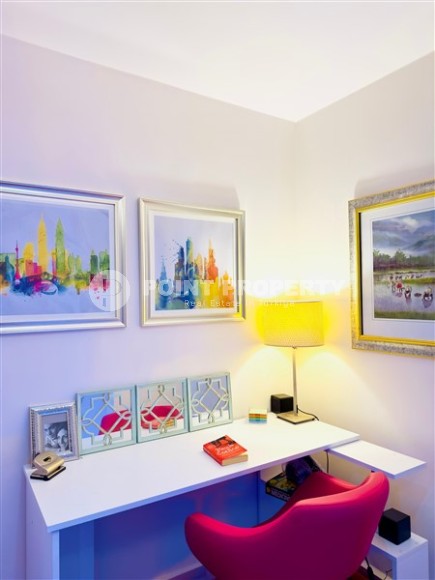 Садовый дуплекс 3+2, 180 м² с видом на море в Кестеле-id-8916-фото-11