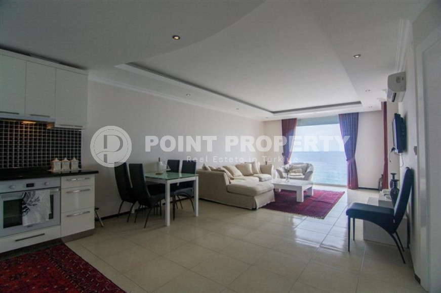 Потрясающий видовой пентхаус 3+1, 170м², на первой береговой линии в районе Алании - Кестель-id-1696-фото-2