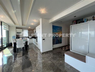 Стильная квартира 100 м² с видом на море в центре Аланьи-id-8929-фото-5