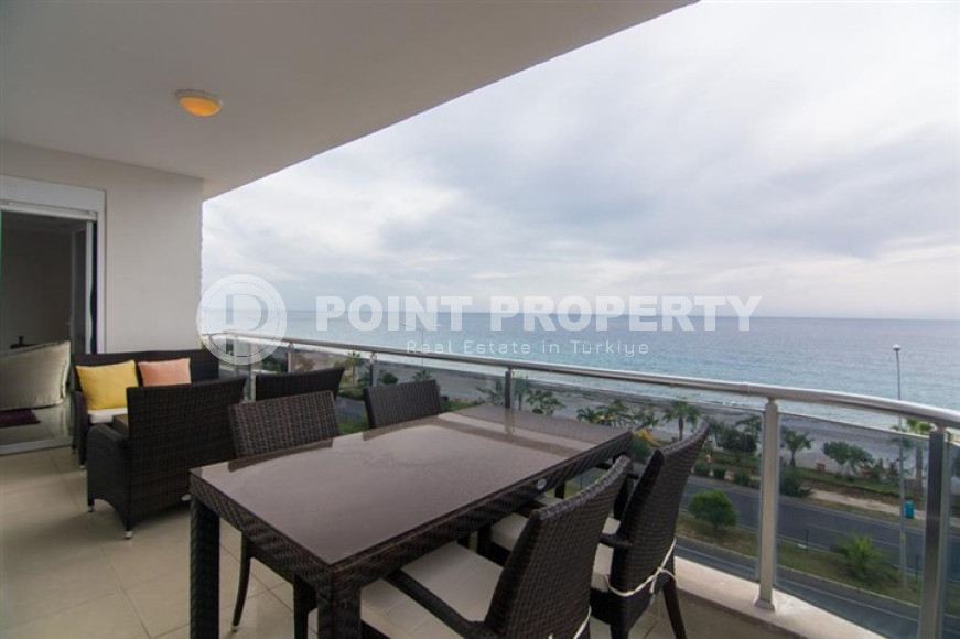 Потрясающий видовой пентхаус 3+1, 170м², на первой береговой линии в районе Алании - Кестель-id-1696-фото-9